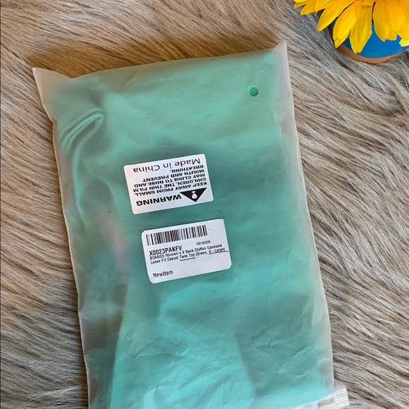 NEW❤️BEAUTIFUL TURQUOISE TOP, SLEEVELESS - Picture 5 of 6